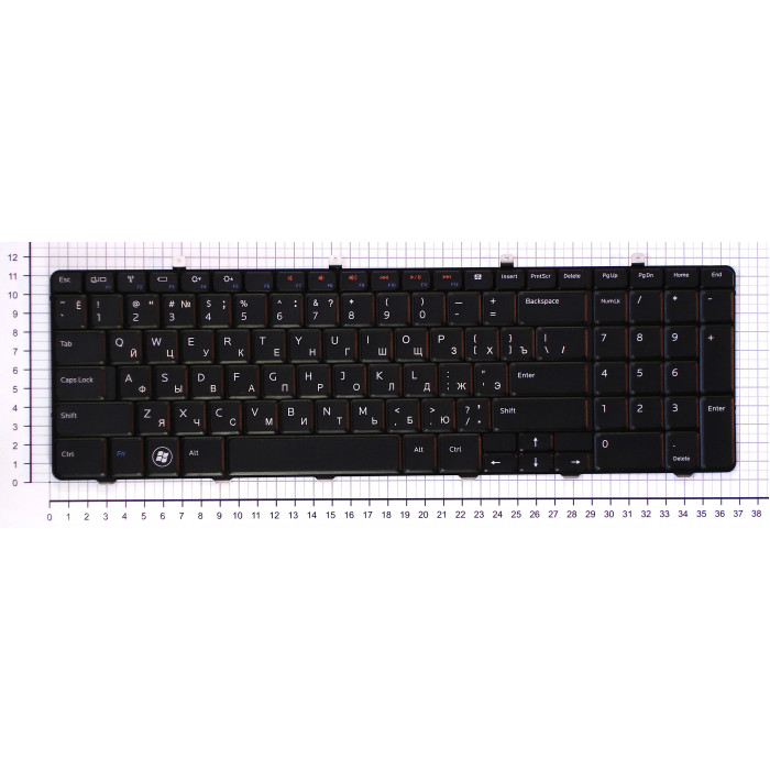 Клавиатура для Dell Inspiron 1764 черная