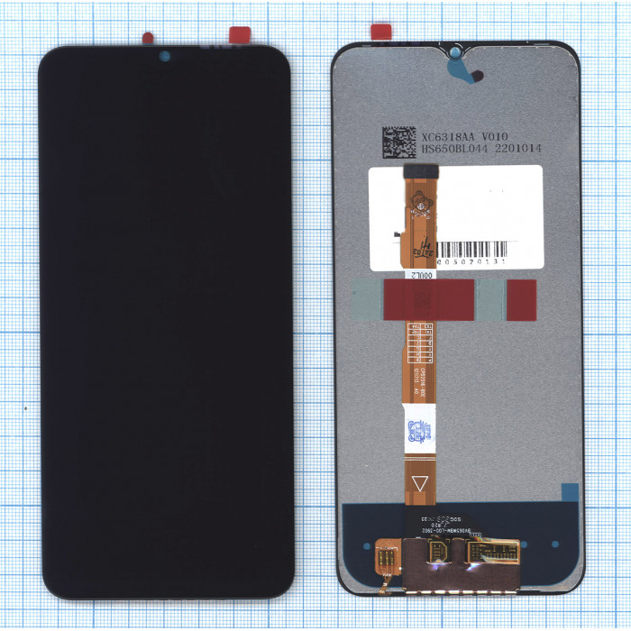 Дисплей для Vivo Y21 2021, Y21s (V2111) в сборе с тачскрином черный