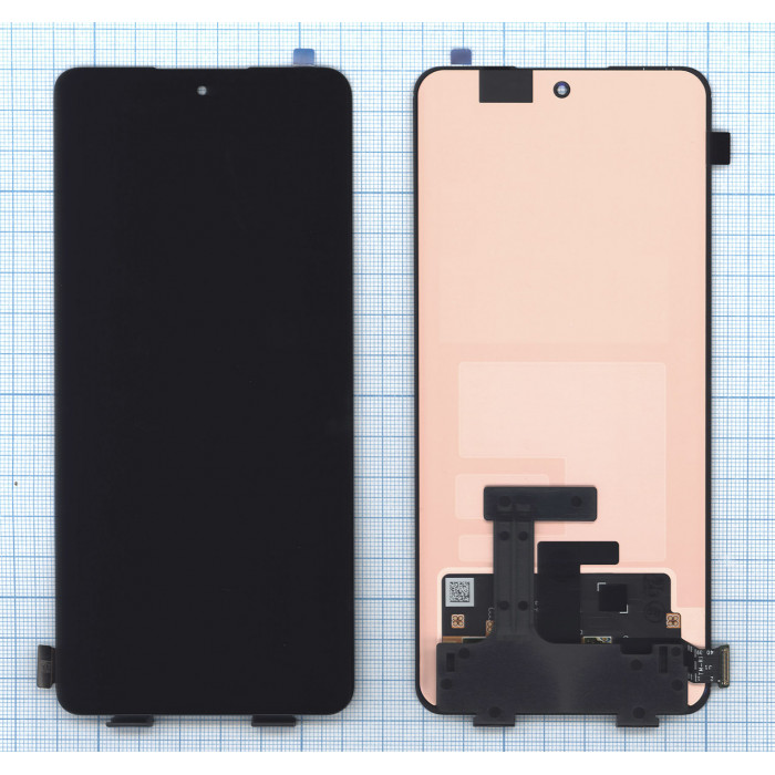 Дисплей для OPPO Reno 10 5G (CPH2531) в сборе с тачскрином черный