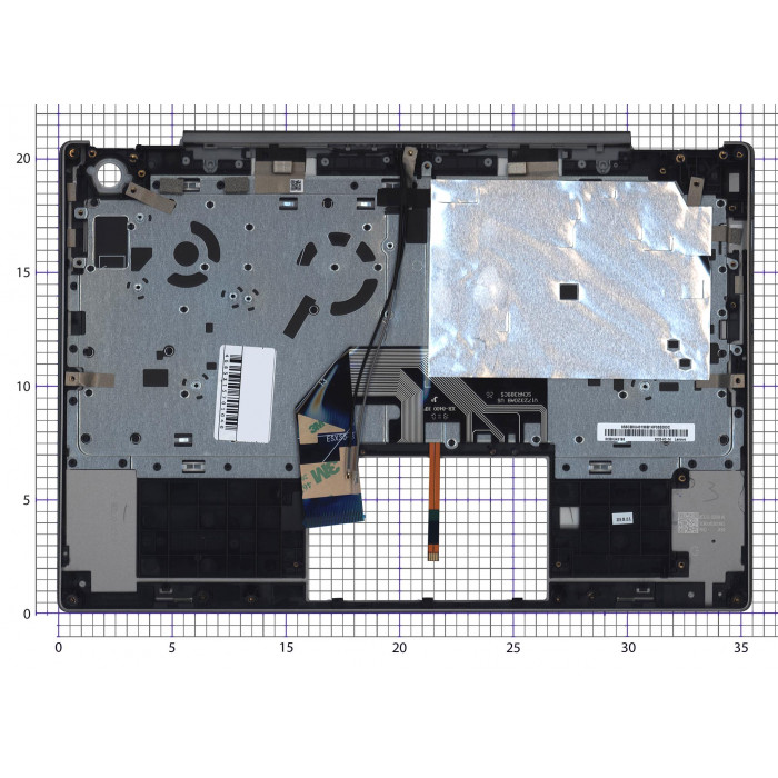 Клавиатура для Lenovo ThinkBook 13s-IWL Серый топкейс