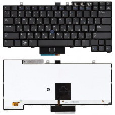 Клавиатура для Dell Latitude E5520, E6410, E6400, E5500, E5510, E5410, E6500, E6510, M4500 Совместимые p/n: PK130AF2B00 черная с подсветкой и указателем