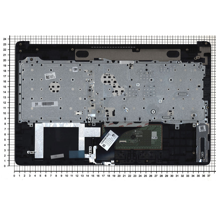 Клавиатура для HP 15-DB 15-DA черный топкейс