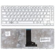 Клавиатура для Toshiba Satellite T230 T230D T235 T235D серебристая