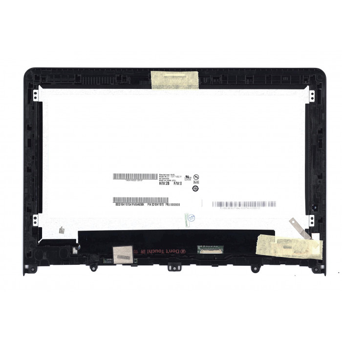 Модуль (матрица + тачскрин) для Lenovo Yoga 300-11IBR черный с рамкой