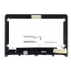 Модуль (матрица + тачскрин) для Lenovo Yoga 300-11IBR черный с рамкой