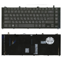Клавиатура для HP ProBook 4425s черная с черной рамкой
