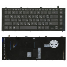Клавиатура для HP ProBook 4425s черная с черной рамкой