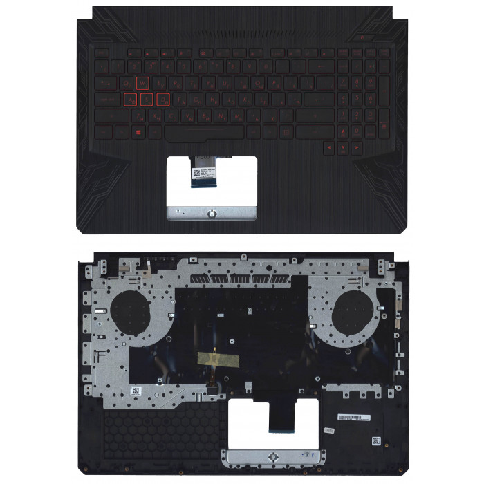 Клавиатура для Asus TUF Gaming FX504 топкейс