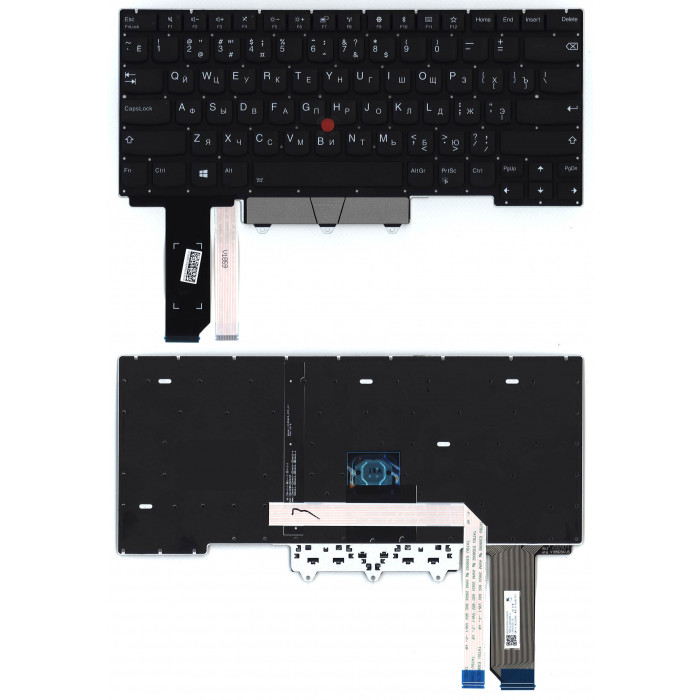 Клавиатура для ноутбука Lenovo IBM Thinkpad E14 черная