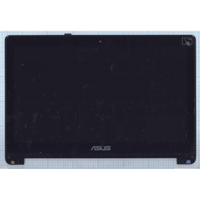 Модуль (матрица + тачскрин) для Asus TP500 FHD 30pin черный с рамкой