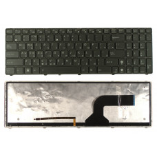 Клавиатура для Asus K52 черная с подсветкой