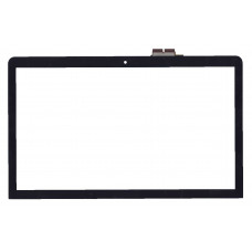 Сенсорное стекло (тачскрин) для Sony Vaio SVF152 SVF153 черное