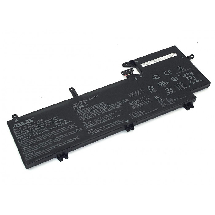 Аккумулятор для ноутбукa Asus Q535U (C31N1704) 11.55V / 13.2V 4440mAh
