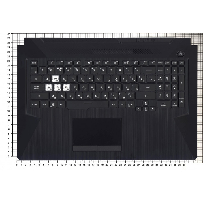 Клавиатура для Asus TUF Gaming F17 FX706 топкейс
