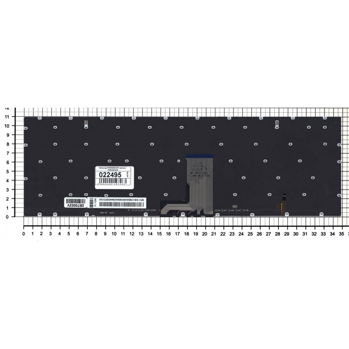 Клавиатура для Samsung NP880Z5E, 870Z5G-X01, NP670Z5E, NP680Z5E, NP 670Z5E-X02, 670Z5E-X01, NP780Z5E, NP770Z5E черная с подсветкой