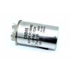 Конденсатор CBB65 25мкф (металл), 440V