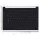 Клавиатура для HP 15-DB 15-DA черный топкейс
