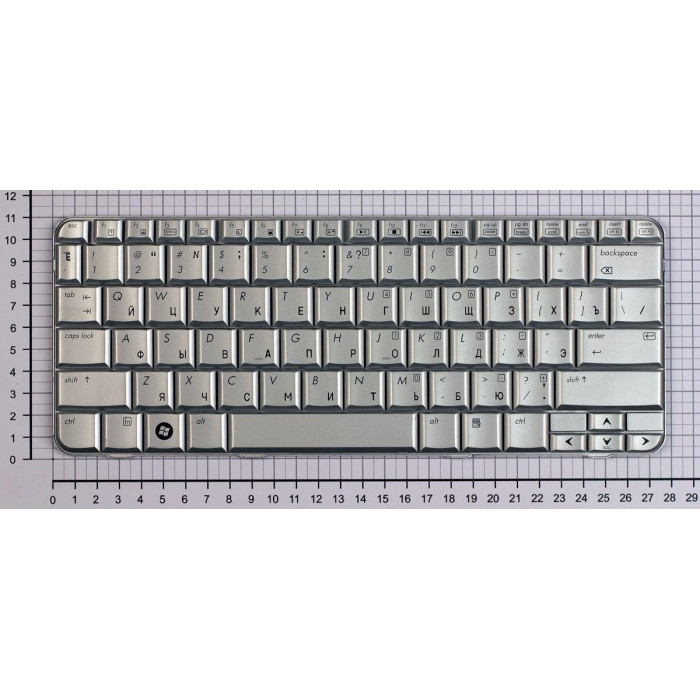 Клавиатура для HP Pavilion TX1000 TX2000 TX2500 серебристая