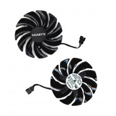 Кулер для ноутбука видеокарты Gigabyte RX 470, 570, 580, GTX 1060 88мм 4-pin