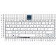 Клавиатура для Asus F200CA F200LA F200MA X200 белая, без рамки, плоский Enter
