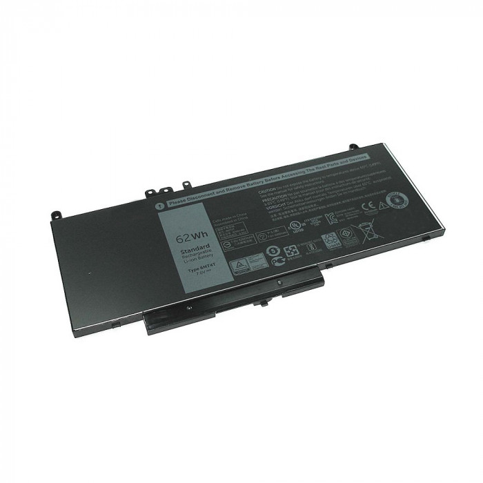 Аккумулятор для Dell Latitude E5470 E5570 7.6V 62Wh 6MT4T