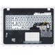 Клавиатура для Asus X507 X507U топкейс голубой