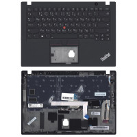 Клавиатура для Lenovo ThinkPad T490s Черный топкейс