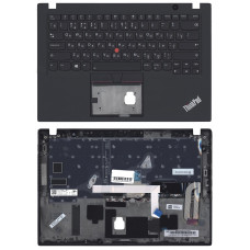 Клавиатура для Lenovo ThinkPad T490s Черный топкейс