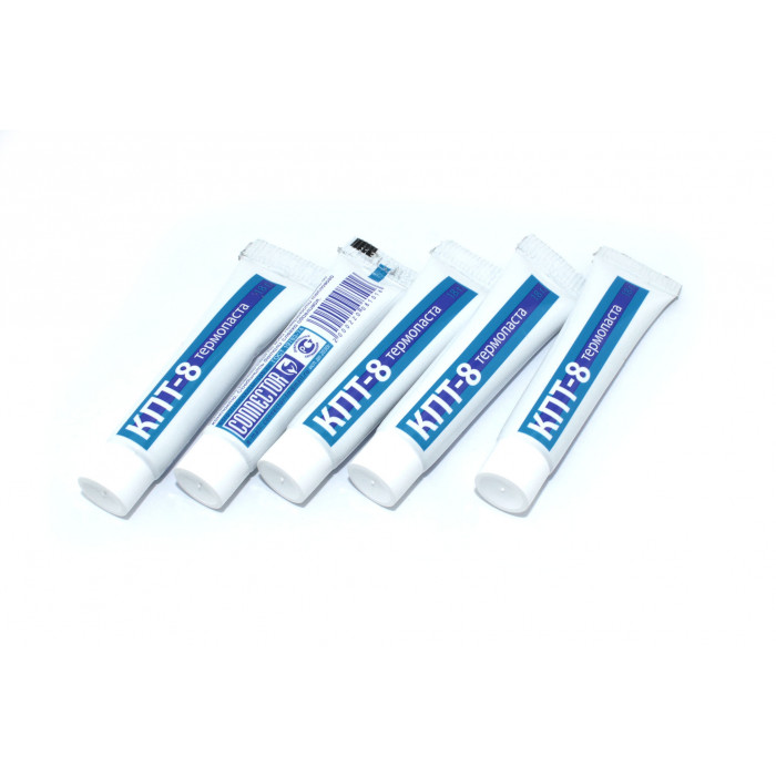 Термопаста КПТ-8 Connector тюбик 18гр. 5 шт