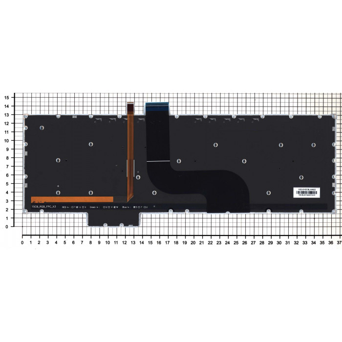 Клавиатура для Acer Predator 17X GX-791 черная c подсветкой