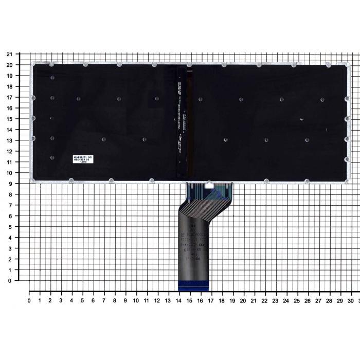 Клавиатура для Acer Swift 3 SF314-51 черная с подсветкой