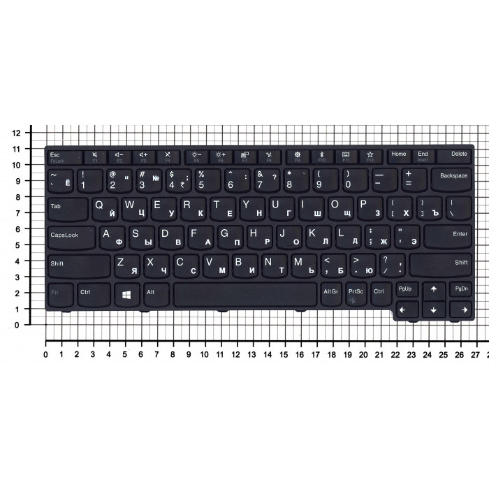 Клавиатура для Lenovo ThinkPad Yoga 11e 5th Gen черная