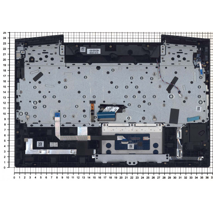 топкейс  для HP Pavilion Gaming 15-CX зел. подсв.
