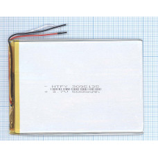 Аккумулятор Li-Pol (батарея) 3*90*135мм 3pin 3.7V / 5000mAh