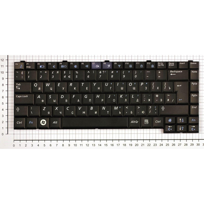 Клавиатура для Samsung R410 R460 R453 R458 R408 R403 черная
