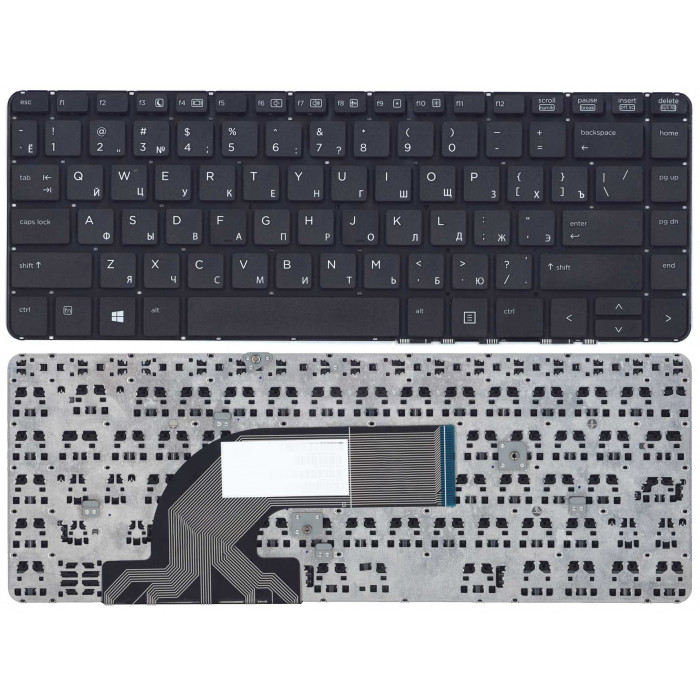 Клавиатура для HP ProBook 430 G2 440 G2 445 G2 черная без рамки