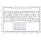 Клавиатура для ноутбука Asus T100HA топкейс белый