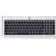 Клавиатура для HP Elitebook 850 G3 850 G4 черная с серой рамкой и подсветкой