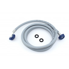Шланг заливной для стиральной машины, длина 2,5м 3/4"r-3/4"r