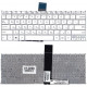 Клавиатура для Asus F200CA F200LA F200MA X200 белая, без рамки, плоский Enter