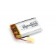 Аккумулятор Li-Pol (батарея) 6*20*30мм 2pin 3.7V / 300mAh