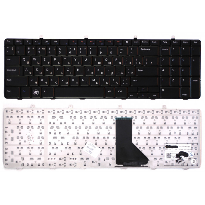 Клавиатура для Dell Inspiron 1764 черная
