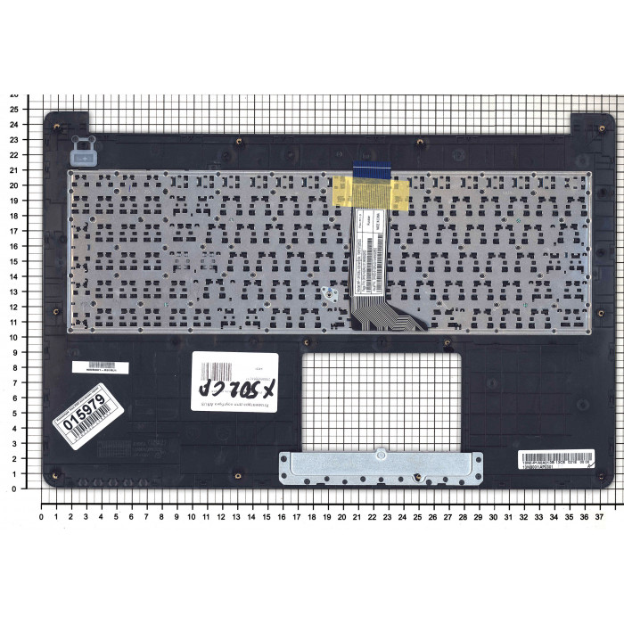Клавиатура для Asus X502 топ-панель черная