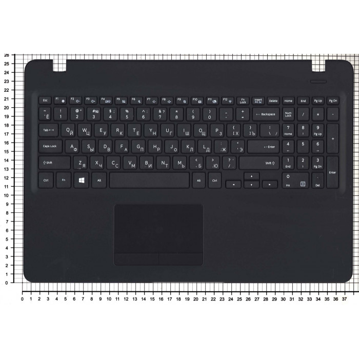Клавиатура для Samsung NP500R5M NP500R5K NP500R5H 500R5M 500R5H 500R5K топ-панель черная