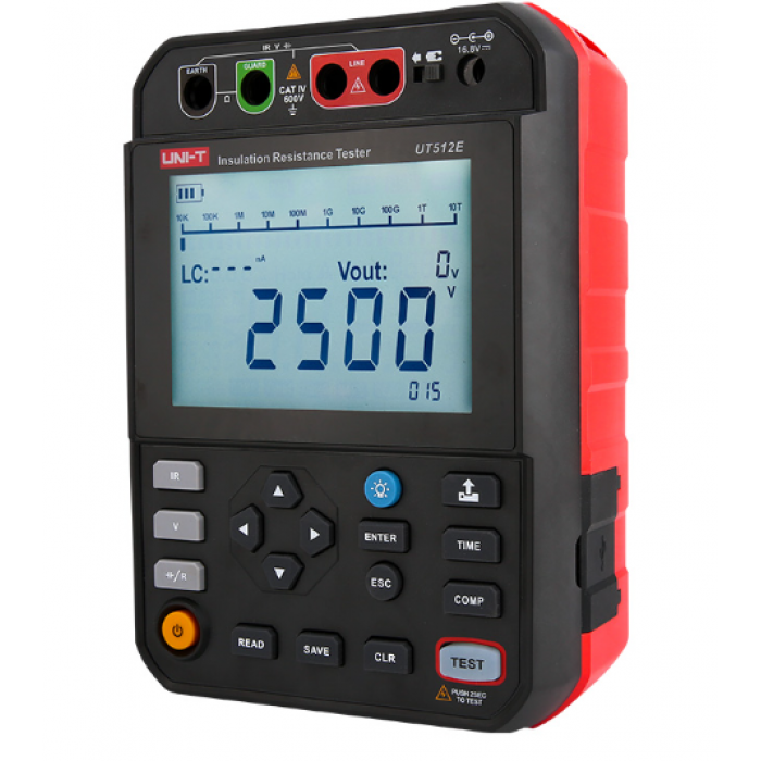Тестер сопротивления изоляции UNI-T UT512E