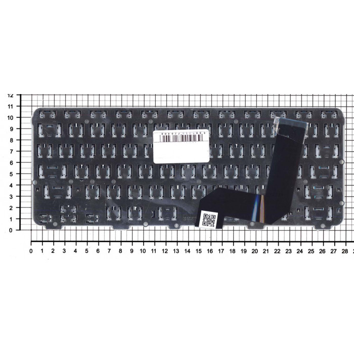 Клавиатура для Lenovo 300e 2nd gen черная