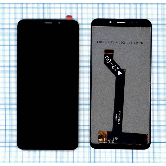 Дисплей для Xiaomi Redmi 5 Plus (Small size) черный