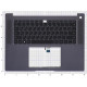 Клавиатура для Huawei MateBook 16 CurieM-WFG9BW топкейс Space Gray