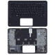 Клавиатура для HP Probook X360 11 G1 EE G2 EE черная топ-панель