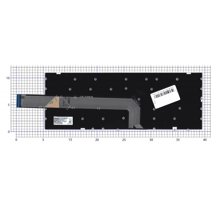 Клавиатура для ноутбука Lenovo Flex 3 CB-11 черная